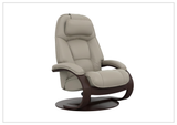 Fjords Admiral C Recliner Chair with Foot Stool and Swivel Base