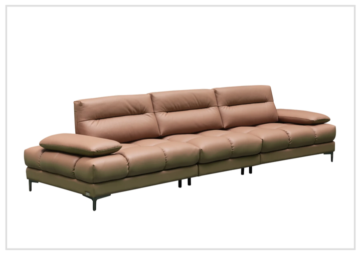 Klaussner Altavion Leather Deep Seat Comfort 3-Seater Sofa