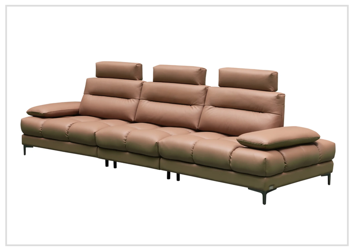 Klaussner Altavion Leather Deep Seat Comfort 3-Seater Sofa