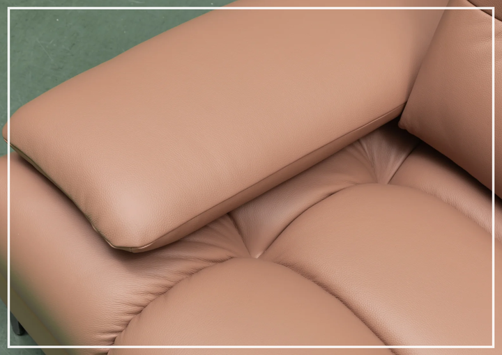 Klaussner Altavion Leather Deep Seat Comfort 3-Seater Sofa