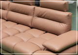 Klaussner Altavion Leather Deep Seat Comfort 3-Seater Sofa