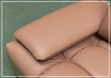 Klaussner Altavion Leather Deep Seat Comfort 3-Seater Sofa