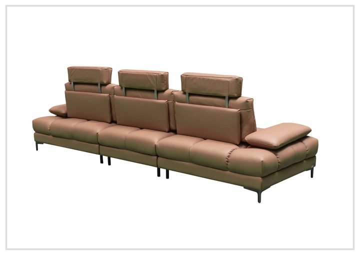 Klaussner Altavion Leather Deep Seat Comfort 3-Seater Sofa