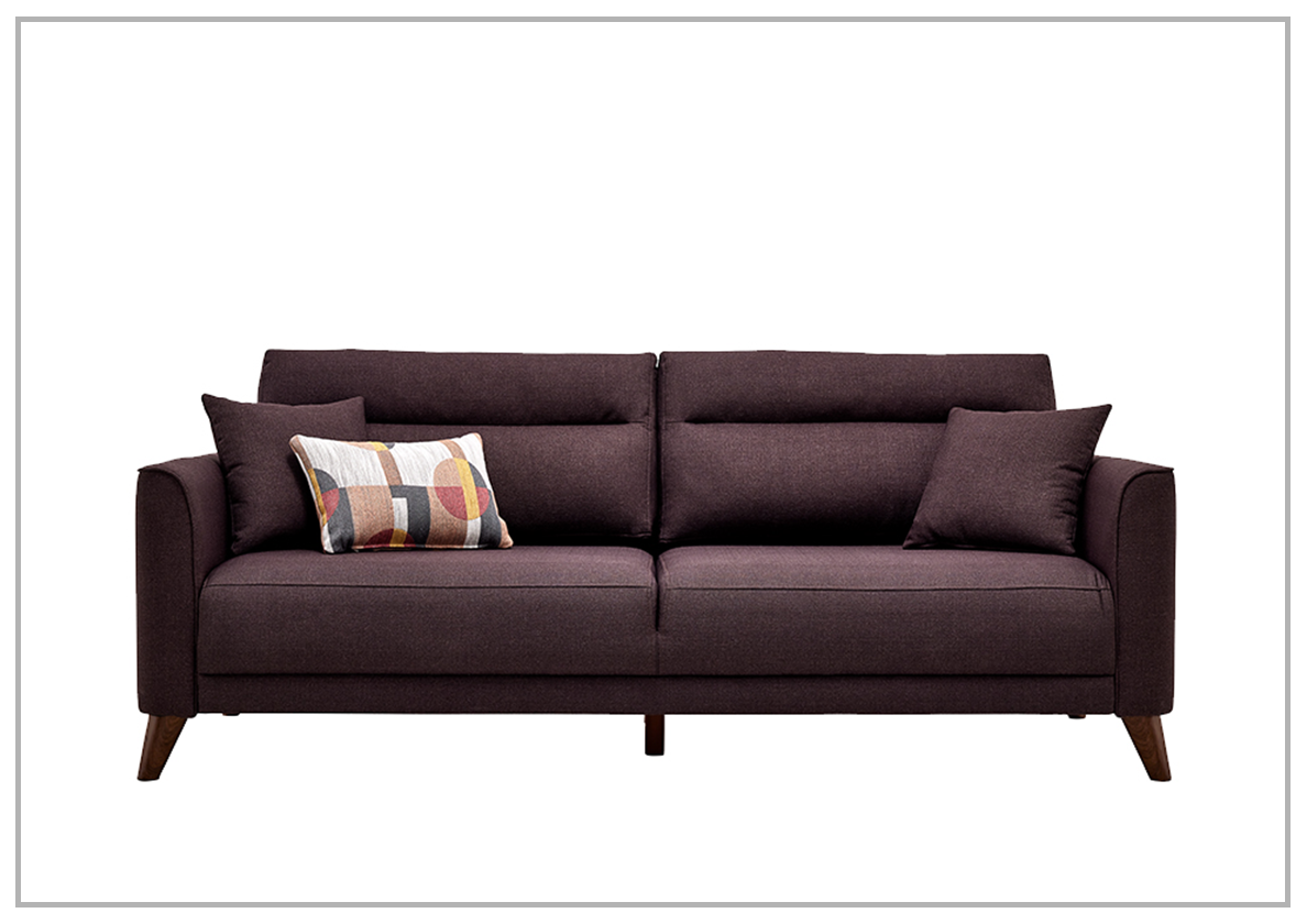 Alto 3 Seater Full Size Fabric Sofa Bed with Storage