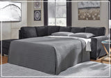 Aster Full Size Sleeper Sectional With Chaise