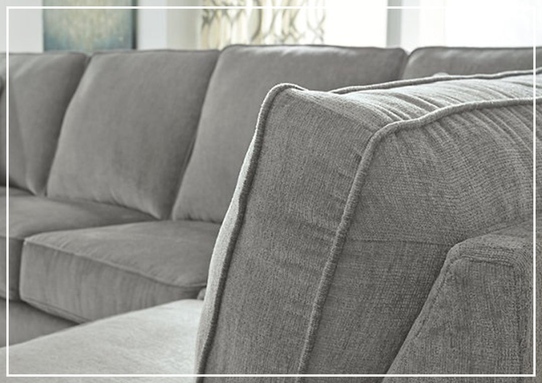 Gio Italia Aster Fabric Full Size Sleeper Sectional With Chaise