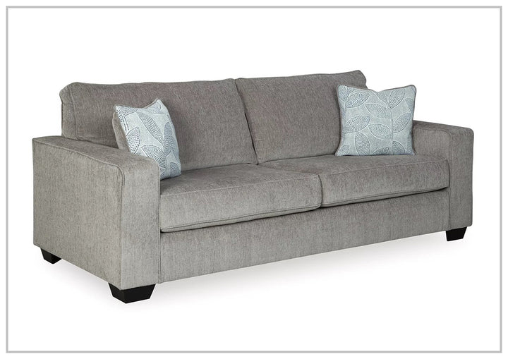 Gio Italia Aster Queen Size Fabric Sofa Sleeper In Light and Dark Color Options