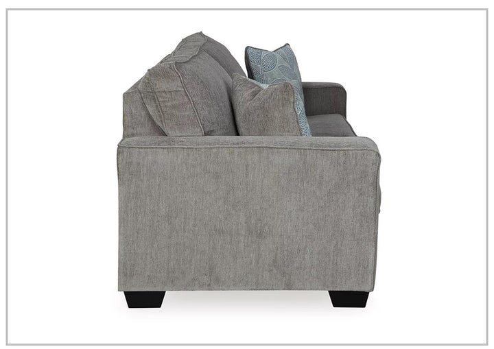 Gio Italia Aster Queen Size Fabric Sofa Sleeper In Light and Dark Color Options