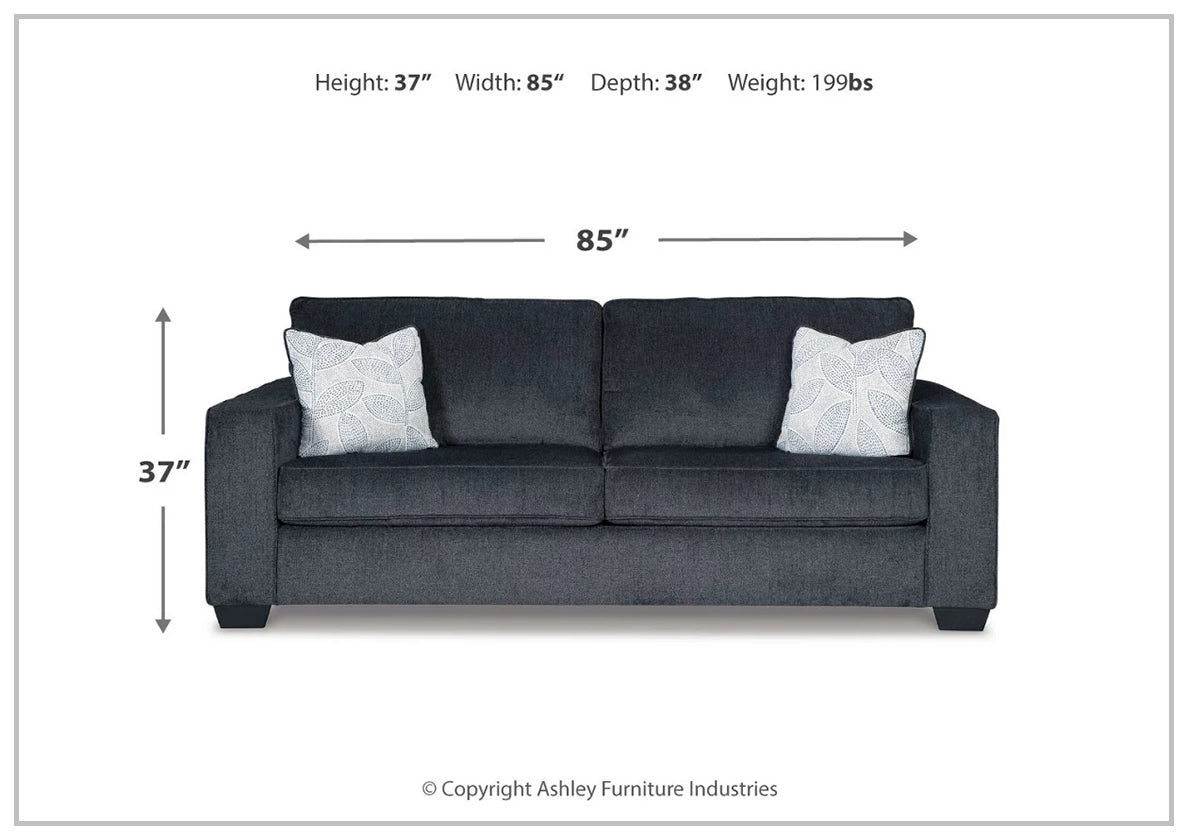 Aster Queen Size Fabric Sleeper Sofa