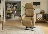 Fjords Austin 3 Motor Lift Recliner Chair with Motorized Headrest-Sofabed