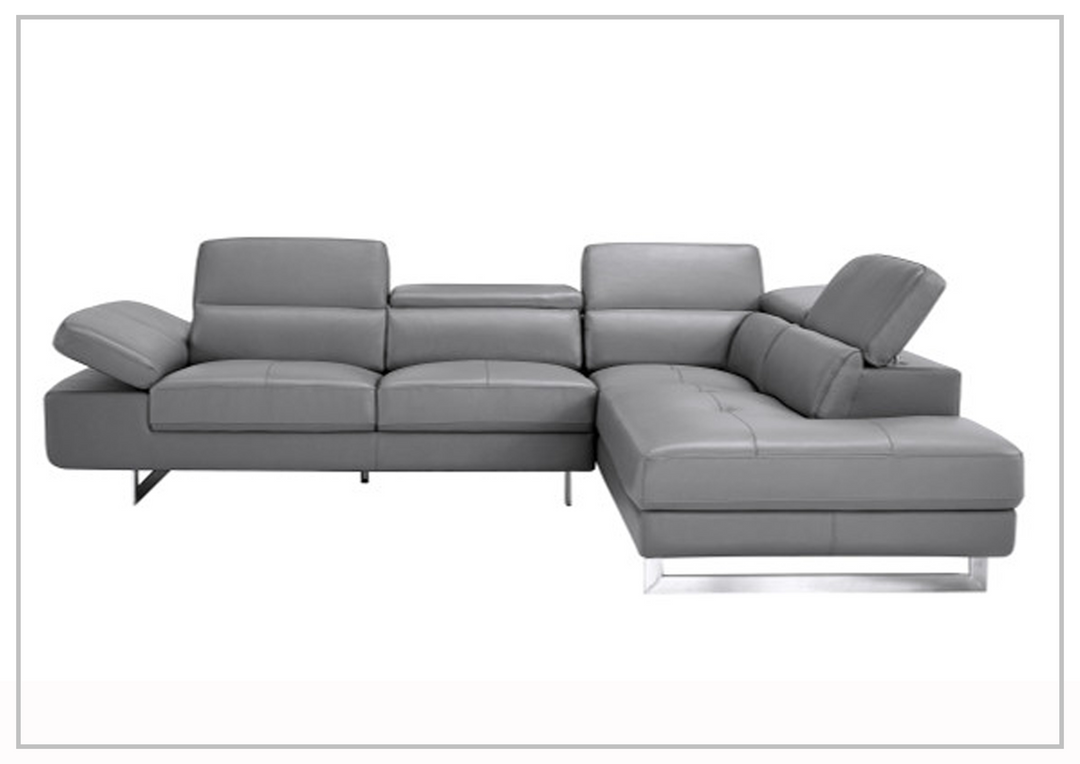 Cavour Mansion L-shaped Italian Leather Sectional Sofa