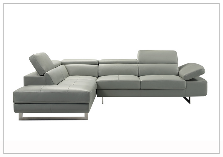 Cavour Mansion L-shaped Italian Leather Sectional Sofa