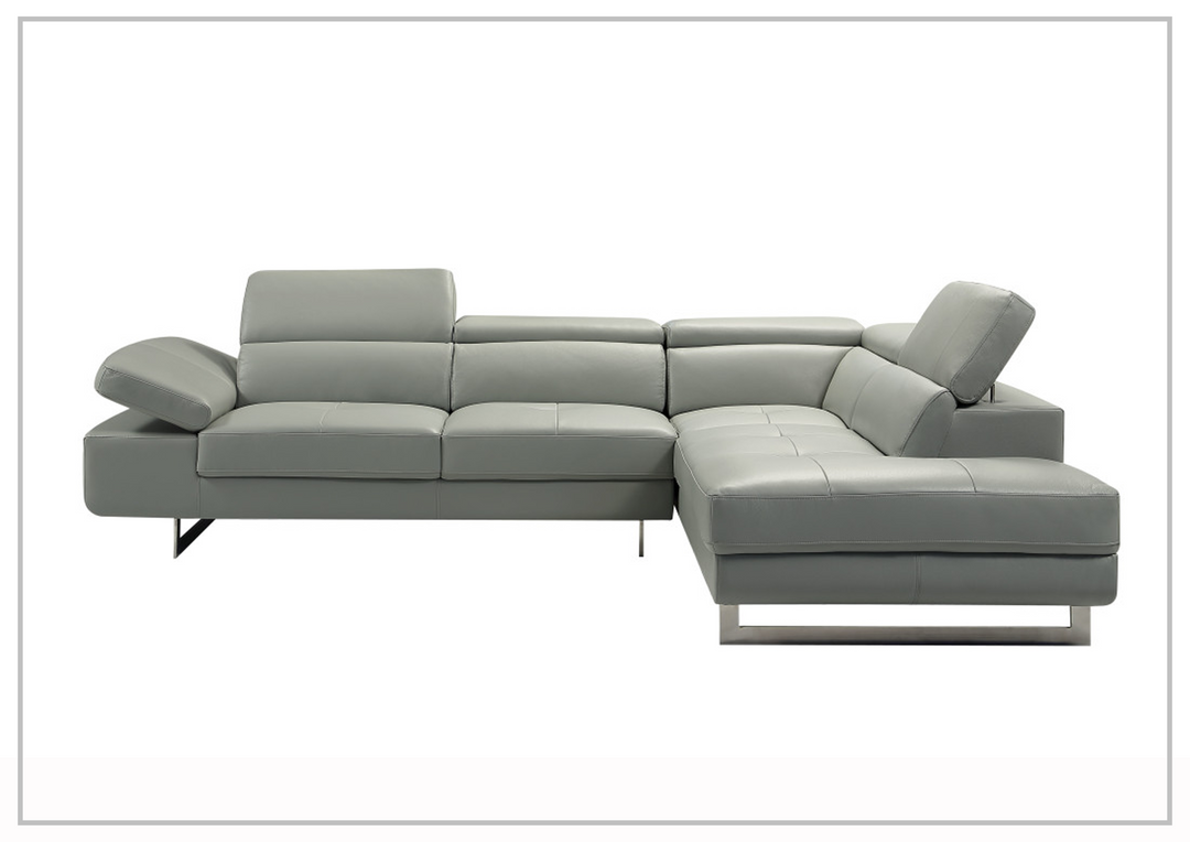 Cavour Mansion L-shaped Italian Leather Sectional Sofa