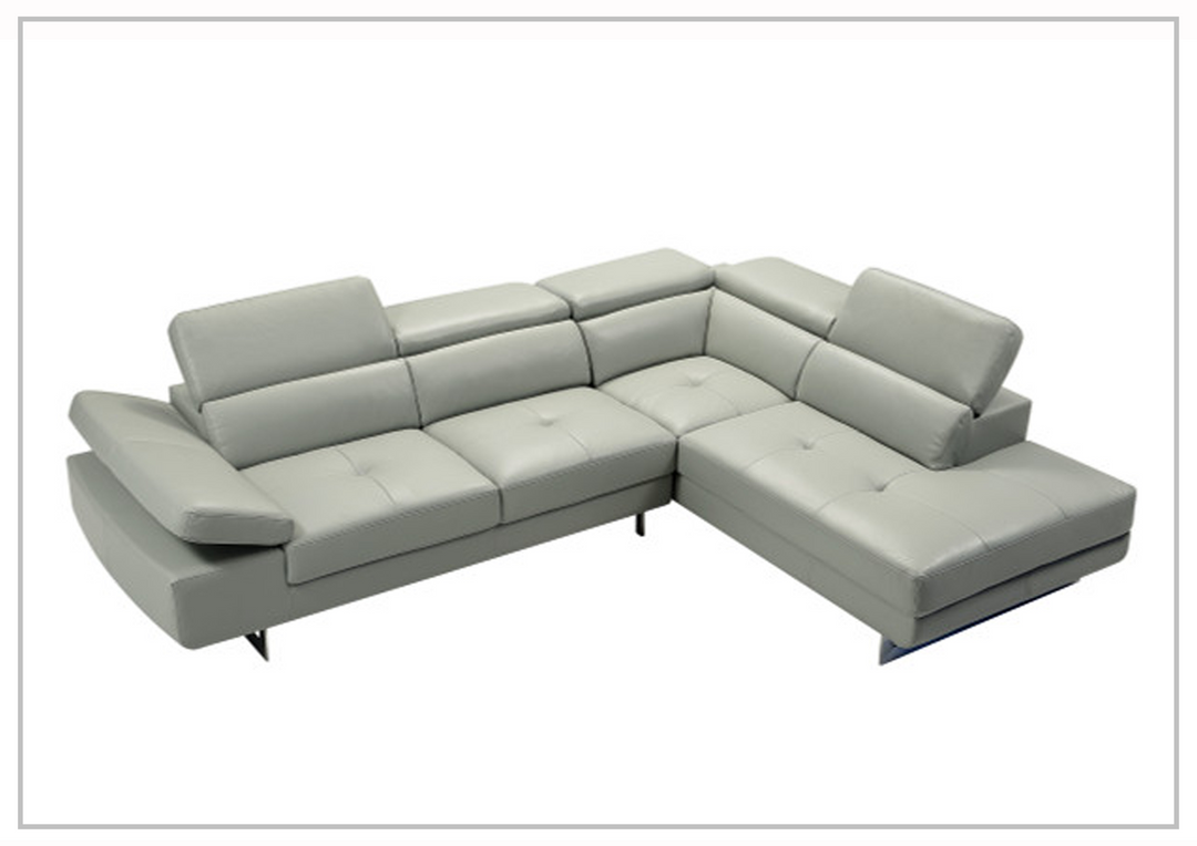 Cavour Mansion L-shaped Italian Leather Sectional Sofa