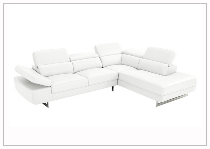 Cavour Mansion L-shaped Italian Leather Sectional Sofa