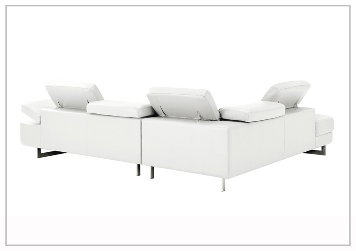 Cavour Mansion L-shaped Italian Leather Sectional Sofa