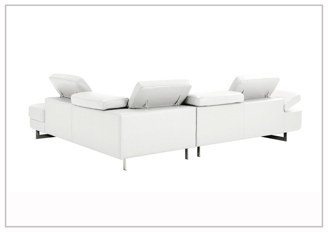 Cavour Mansion L-shaped Italian Leather Sectional Sofa