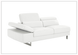 Gio Italia Cavour Mansion L-shaped Italian Leather Sectional Sofa