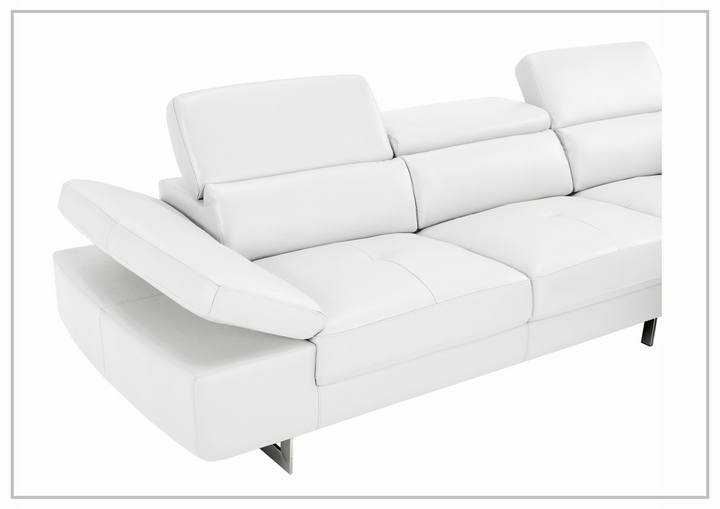 Cavour Mansion L-shaped Italian Leather Sectional Sofa