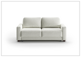 Luonto Belton Gray Fabric Sofa Sleeper With Manual or Power Option-SOFABED