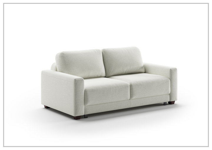 Luonto Belton Gray Fabric Sofa Sleeper With Manual or Power Option-SOFABED