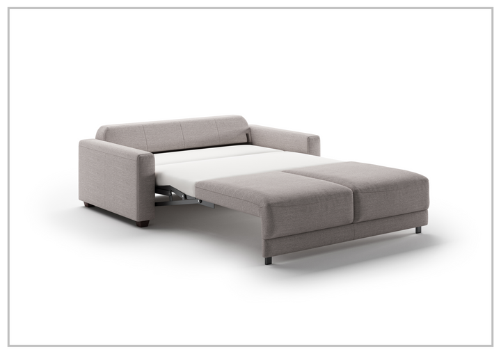 Luonto Belton Gray Fabric Sofa Sleeper With Manual or Power Option-SOFABED