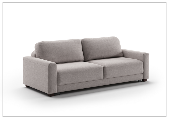 Luonto Belton Gray Fabric Sofa Sleeper With Manual or Power Option-SOFABED