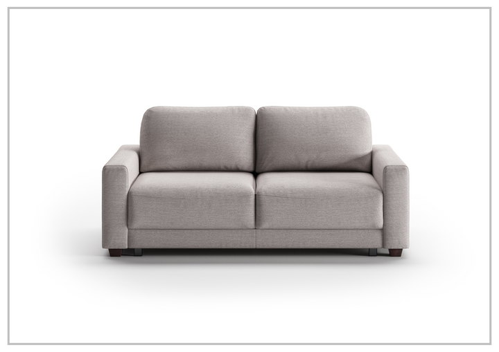 Luonto Belton Gray Fabric Sofa Sleeper With Manual or Power Option-SOFABED