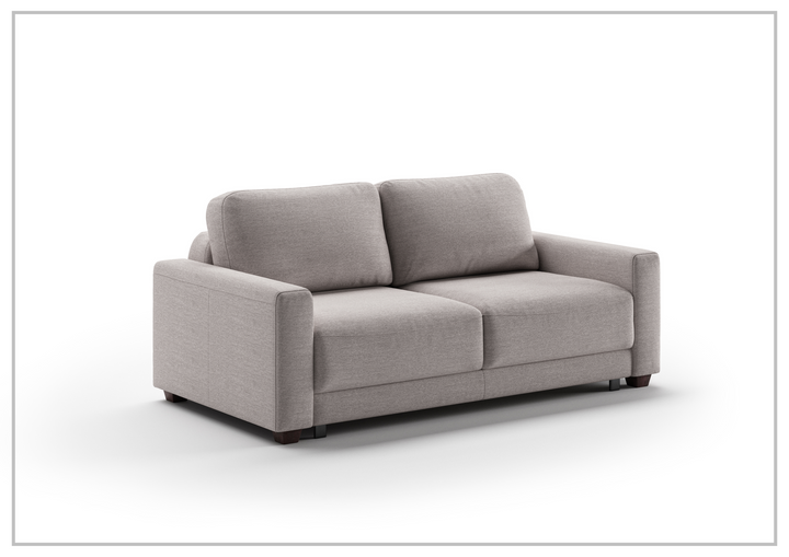 Luonto Belton Gray Fabric Sofa Sleeper With Manual or Power Option-SOFABED