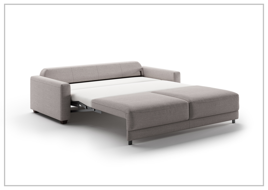 Luonto Belton Gray Fabric Sofa Sleeper With Manual or Power Option-SOFABED
