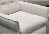 Klaussner Ellis Fabric Motion Recliner Chair with S-spring Seat Construction