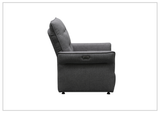 Klaussner Ellis Fabric Motion Recliner Chair with S-spring Seat Construction