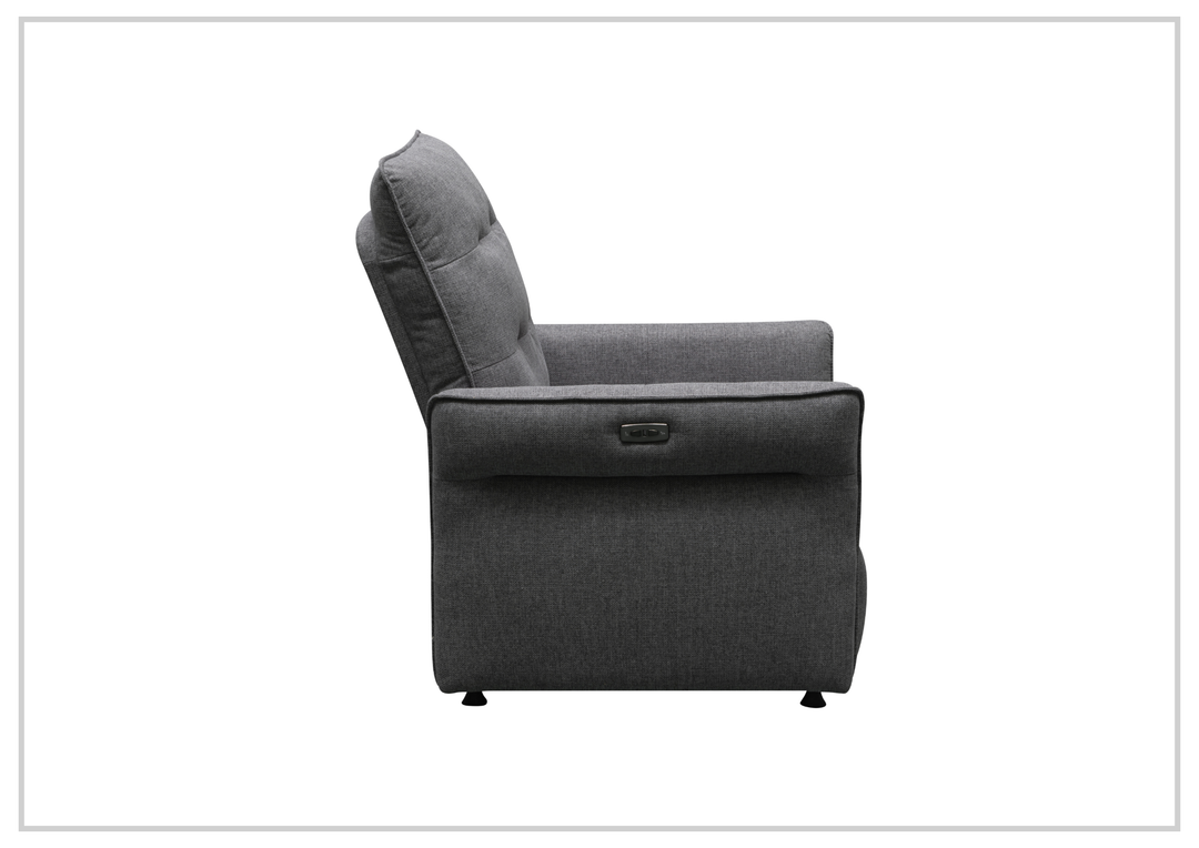 Klaussner Ellis Fabric Motion Recliner Chair with S-spring Seat Construction