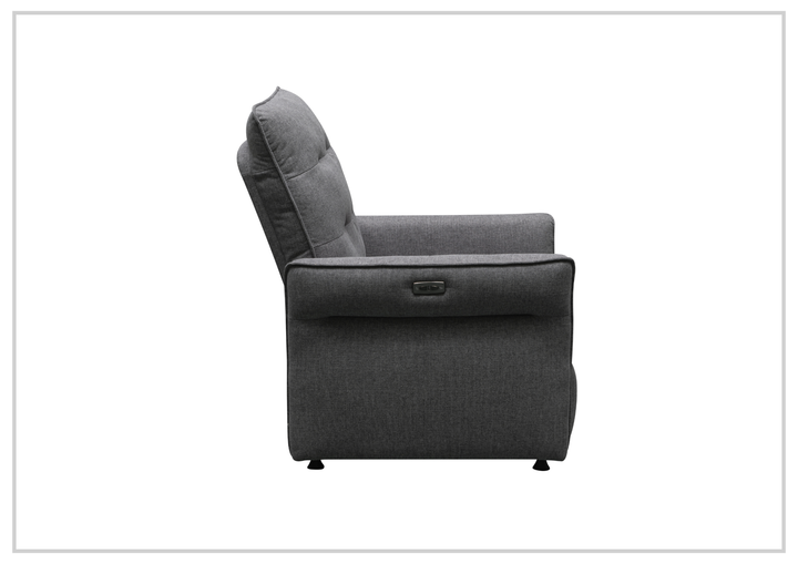 Klaussner Ellis Fabric Motion Recliner Chair with S-spring Seat Construction
