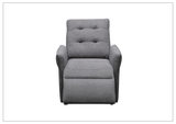 Klaussner Ellis Fabric Motion Recliner Chair with S-spring Seat Construction