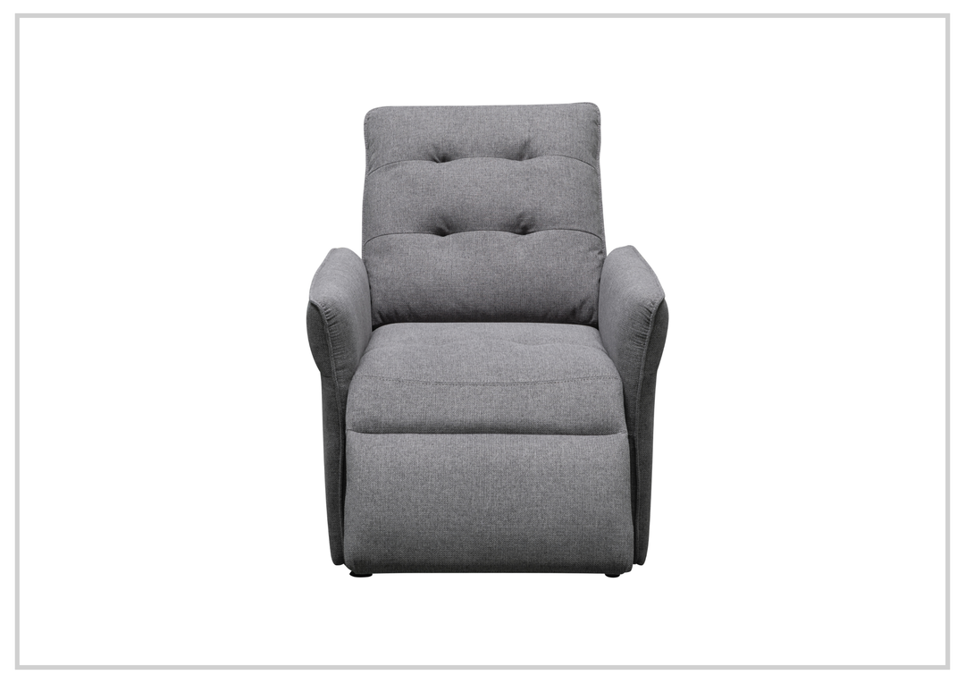 Klaussner Ellis Fabric Motion Recliner Chair with S-spring Seat Construction