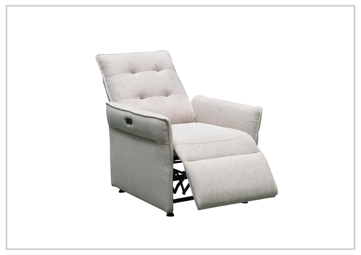 Klaussner Ellis Fabric Motion Recliner Chair with S-spring Seat Construction