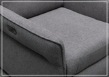 Klaussner Ellis Fabric Motion Recliner Chair with S-spring Seat Construction