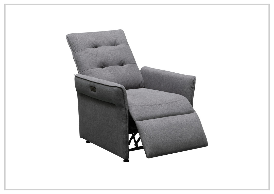 Klaussner Ellis Fabric Motion Recliner Chair with S-spring Seat Construction