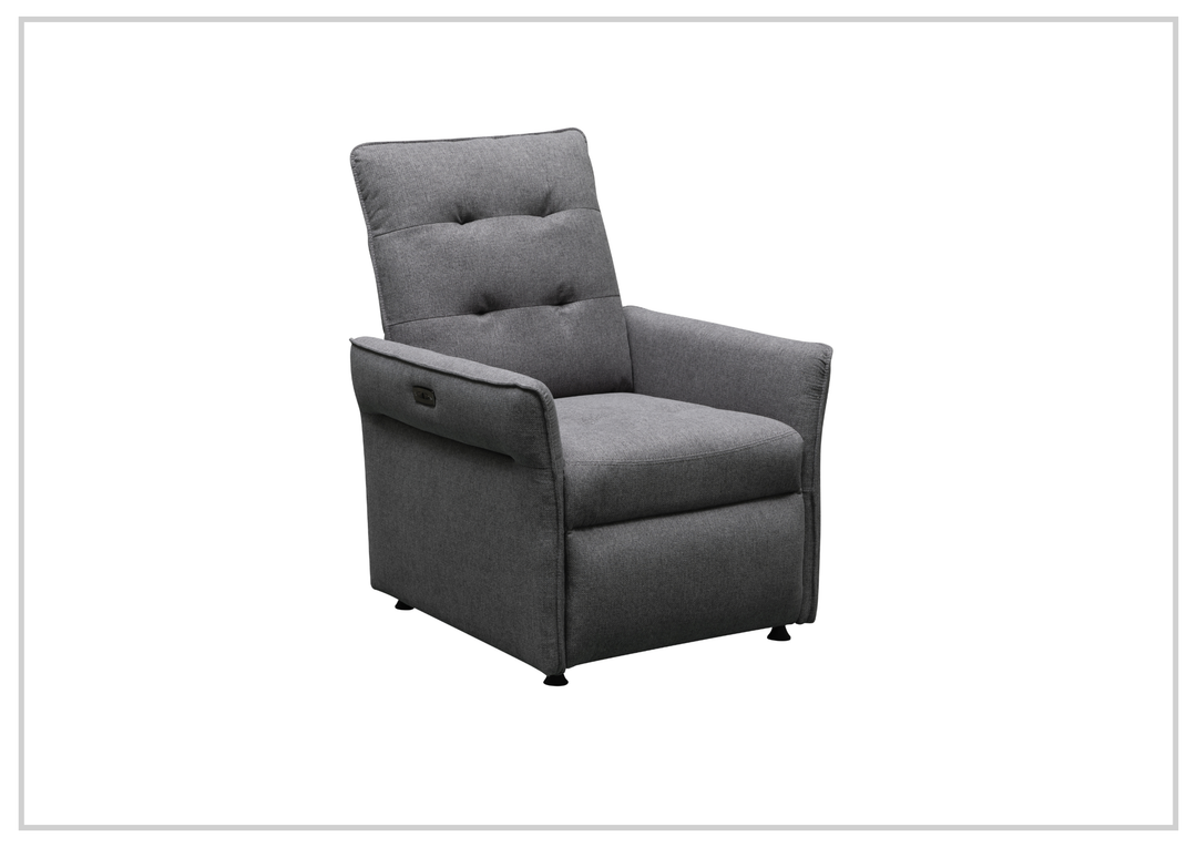 Klaussner Ellis Fabric Motion Recliner Chair with S-spring Seat Construction