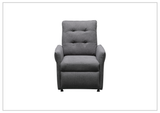 Klaussner Ellis Fabric Motion Recliner Chair with S-spring Seat Construction