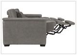 Lioni 93.5" Leather Power Reclining Sofa