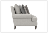 Bernhardt Isabella Fabric Sofa With Plush Feather Down Cushions