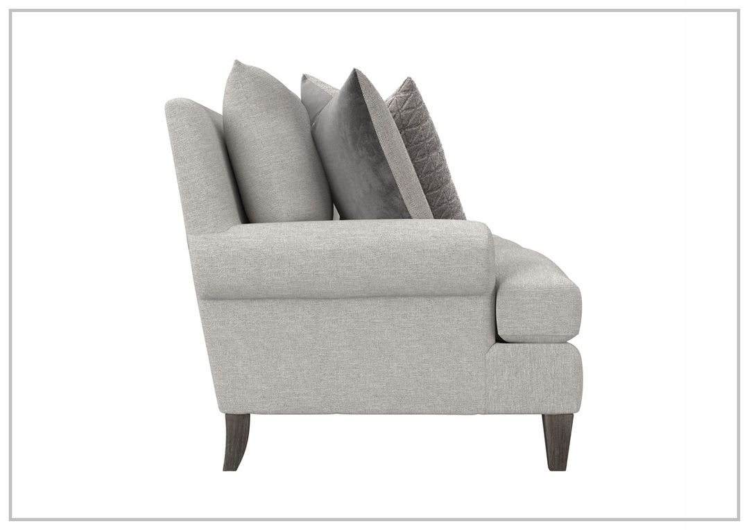 Bernhardt Isabella Fabric Sofa With Plush Feather Down Cushions