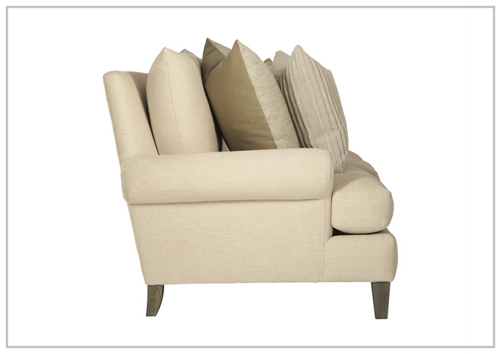 Bernhardt Isabella Fabric Sofa With Plush Feather Down Cushions