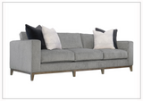 Bernhardt Noel Fabric Sofa With Plush Feather Down Cushion