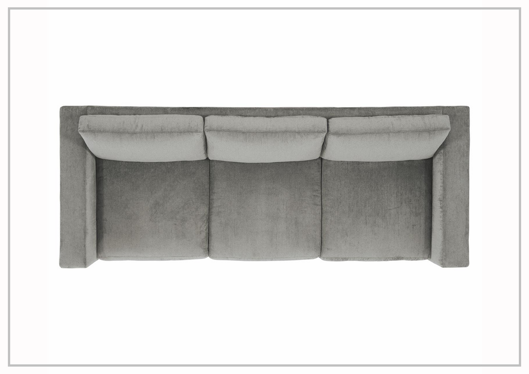 Bernhardt Noel Fabric Sofa With Plush Feather Down Cushion