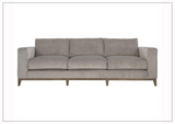 Bernhardt Noel Fabric Sofa With Plush Feather Down Cushion