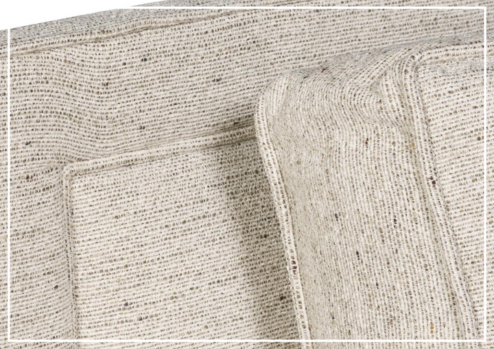 Bernhardt Addison Fabric 3-Seater Sofa in Cream Color-sofabed.com