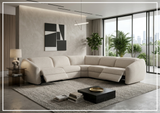 Bernhardt Avignon Fabric Motion Sectional Sofa With Power Headrest